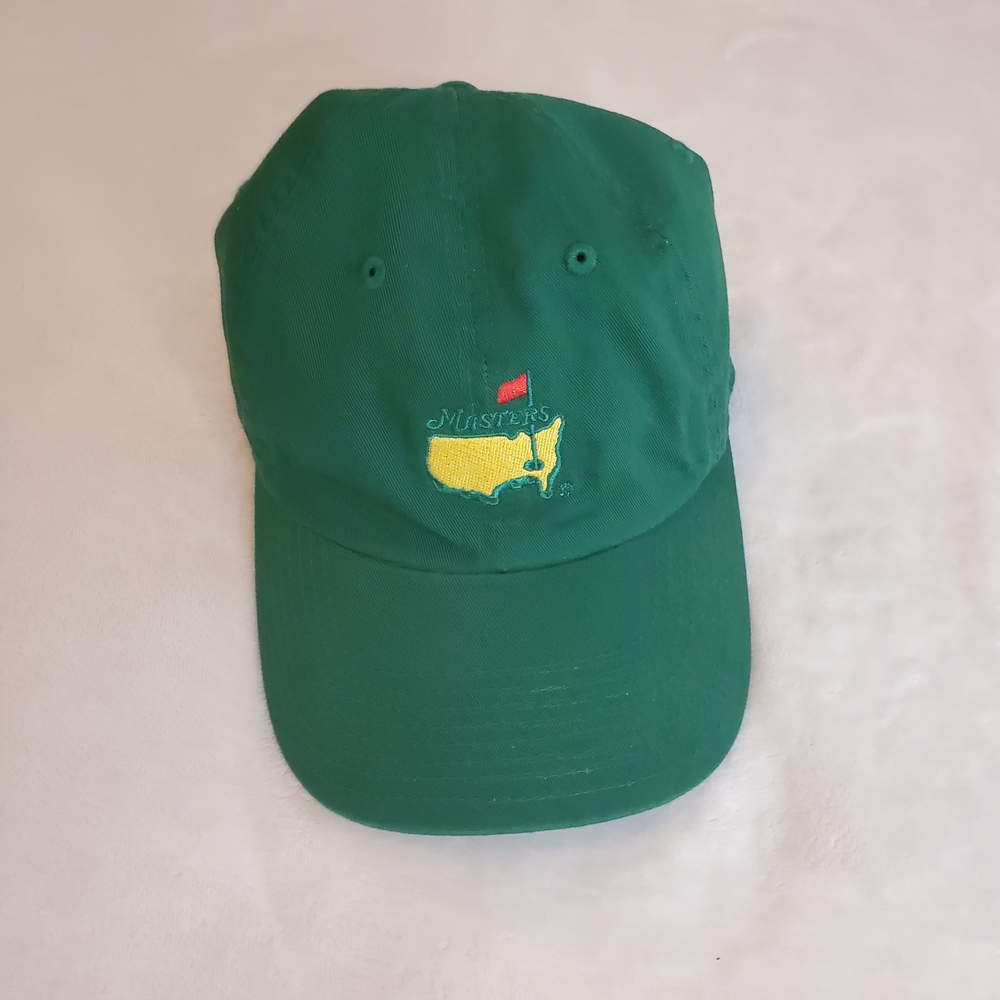 Masters Green Cap with Embroidered With Traditional Logo.
